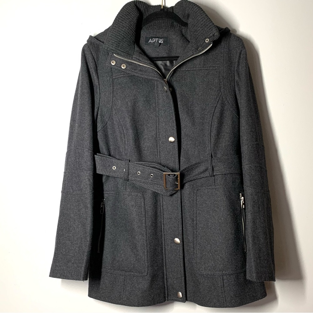 Apt 9 Women’s Wool Coat With Lining Size Large Li… - image 6